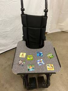 MSRP $3500 Zippie Xcape Pediatric Folding Lightweight Wheelchair With Tray &amp Xcore 5 Spoke Self Propulsion Wheels &amp More&nbsp Great Working Condition