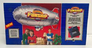 lot 17 image: Vintage Fantastic Flying Funship RC Blimp In Original Box