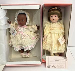 lot 50 image: Group Of Vintage Dolls Including Bradleys Dolls And Effanbee