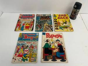 lot 64 image: Group Of Misc. Comic Books Including 10 Cent, 20 Cent Shazam, 25 Cent And 30 Cent