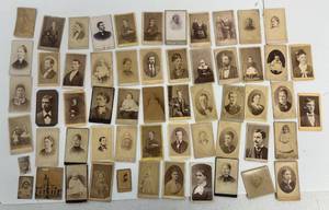 lot 74 image: Group Of Vintage Misc. Photos Mostly People 4 x 2 12