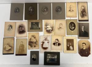 lot 78 image: Group Of Vintage Misc. Photos Mostly People Misc. Sizes