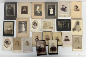 lot 81 image: Group Of Vintage Misc. Photos Mostly People Misc. Sizes