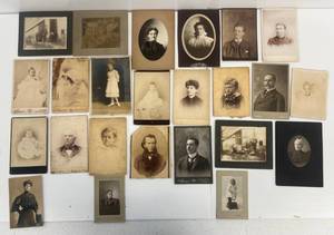 lot 82 image: Group Of Vintage Misc. Photos Mostly People Misc. Sizes