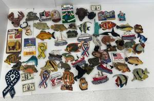 lot 90 image: Large Group Of Misc. Decorative Magnets