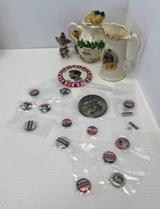 lot 116 image: Group Of Misc. Including Political Pins And More