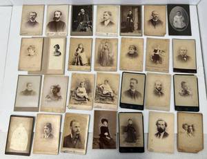 lot 126 image: Group Of Vintage Misc. Photos Mostly People In Misc. Sizes