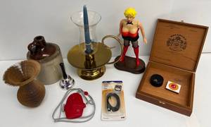 lot 174 image: Group Of Misc. Vintage Items. (The Girl Works)