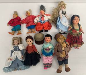 lot 196 image: Large Group Of Misc. Dolls