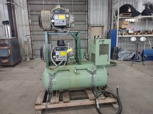 lot 1 image: Sullair Air Compressor, Dual ES-6 1...