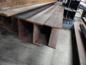 lot 69 image: (2) I-Beams, 8-24, 20 Long...