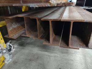 lot 70 image: (2) I-Beams, 8-24, 20 Long...