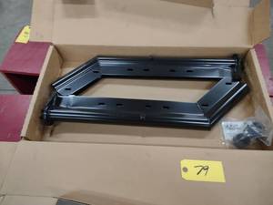 lot 79 image: Pair of Mud Flap Brackets...