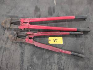 lot 89 image: (2) Bolt Cutters...