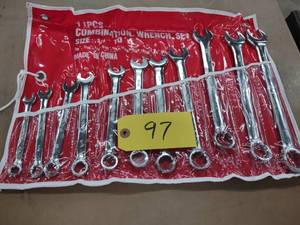 lot 97 image: Wrench Set, 38 - 1, New...