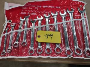 lot 99 image: Wrench Set, 38 - 1, New...