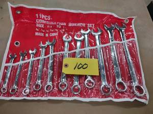 lot 100 image: Wrench Set, 38 - 1, New...