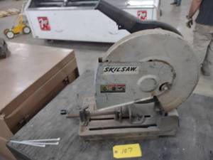 lot 107 image: Skilsaw 14 Chop Saw, Works...