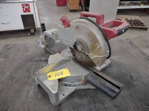 lot 108 image: 10 Sliding Miter Saw, Works...