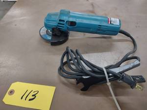 lot 113 image: Makita Angle Grinder, Works...