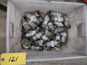 lot 121 image: Galvanized Pipe Nipples, 1 14 x 5...
