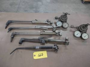 lot 125 image: Assorted Torches & Gauges...