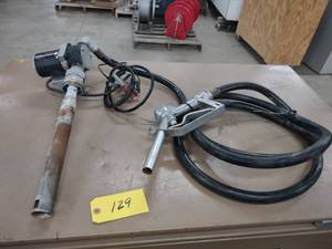 lot 129 image: Roughneck 12 Volt Fuel Pump...