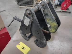 lot 130 image: (2) 5 Ton Beam Clamps...