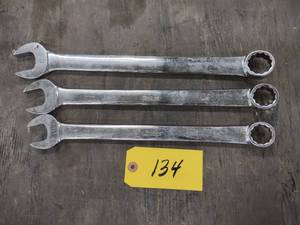 lot 134 image: Snap-On Wrenches, 1 116, 1 18, & ...