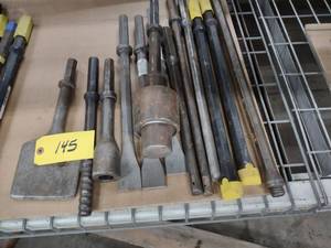 lot 145 image: Assorted 78 Jack Hammer Bits...