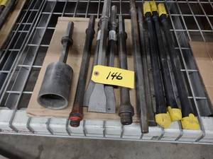 lot 146 image: Assorted 78 Jack Hammer Bits...