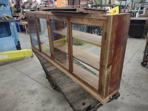 lot 156 image: Vintage Cabinet, 96x12x37...