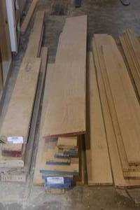 lot 25 image: 4 quarter Maple lumber