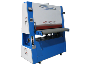 lot 1 image: Timesavers SpeedSander 37 single head conveyor feed wide belt sander