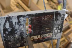lot 23 image: Snaper 30 8 HP Snowblower