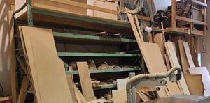 lot 48 image: teardrop pallet racking