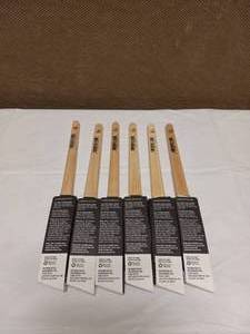 (6) TRYLON FILAMENT PROFESSIONAL 1 THIN ANGLE BRUSH