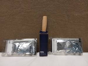 (2) MITER BOLT KITS (1) BEHR WAX BRUSH