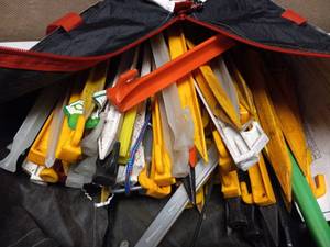 HUGE BAG OF TENT STAKES