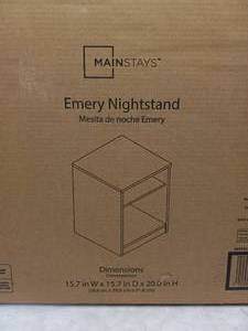 MAINSTAYS EMERY NIGHTSTAND