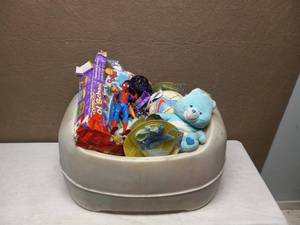HUGE BIN OF TOYS