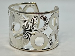 lot 42 image: Gorgeous Sterling Silver Cuff Bracelet