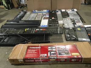 Mix Lot of Husky Racks, Various Sizes and Conditions - Review all pictures
