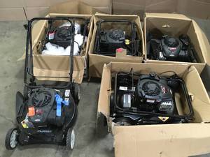 lot 12 image: Mix lot of Lawn Mowers, Various Models and Conditions - Review all pictures