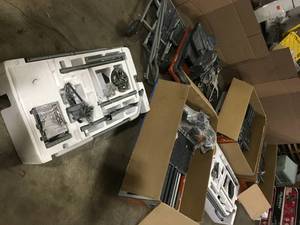lot 16 image: Mix lot of Ridgid Tile saws and Tools - review all pictures Customer returns