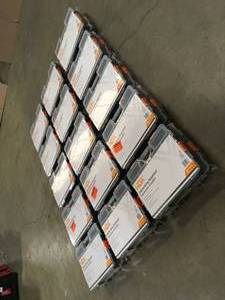 lot 23 image: Mix lot of HDX 15-Compartment Interlocking Small Parts Organizer in Black (2-Pack) - Review all pictures