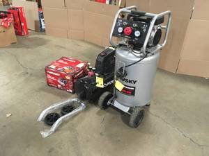 Mix lot of Husky Compressors, various models and conditions Customer Returns - Review all pictures