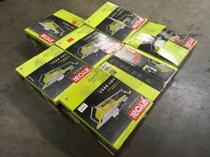 Mix Lot of Ryobi Wet Tile Saws - Lot of 5 - Review all pictures Customer Returns