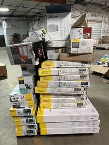 HUGE LOT Misc Goods - GREAT FOR RESELLERS - Cabinets, Tools, Sinks Faucets, Plumbing, Shower, Lights, Lighting Etc..