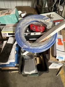 HUGE LOT Misc Goods - GREAT FOR RESELLERS - Cabinets, Tools, Sinks Faucets, Plumbing, Shower, Lights, Lighting Etc..